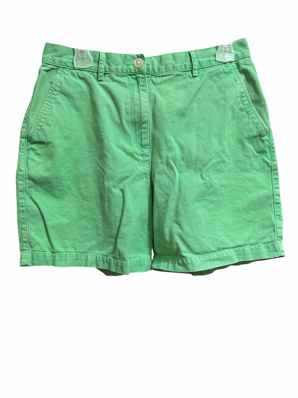 Ralph Lauren Mint Green High-Waist Bermuda Shorts